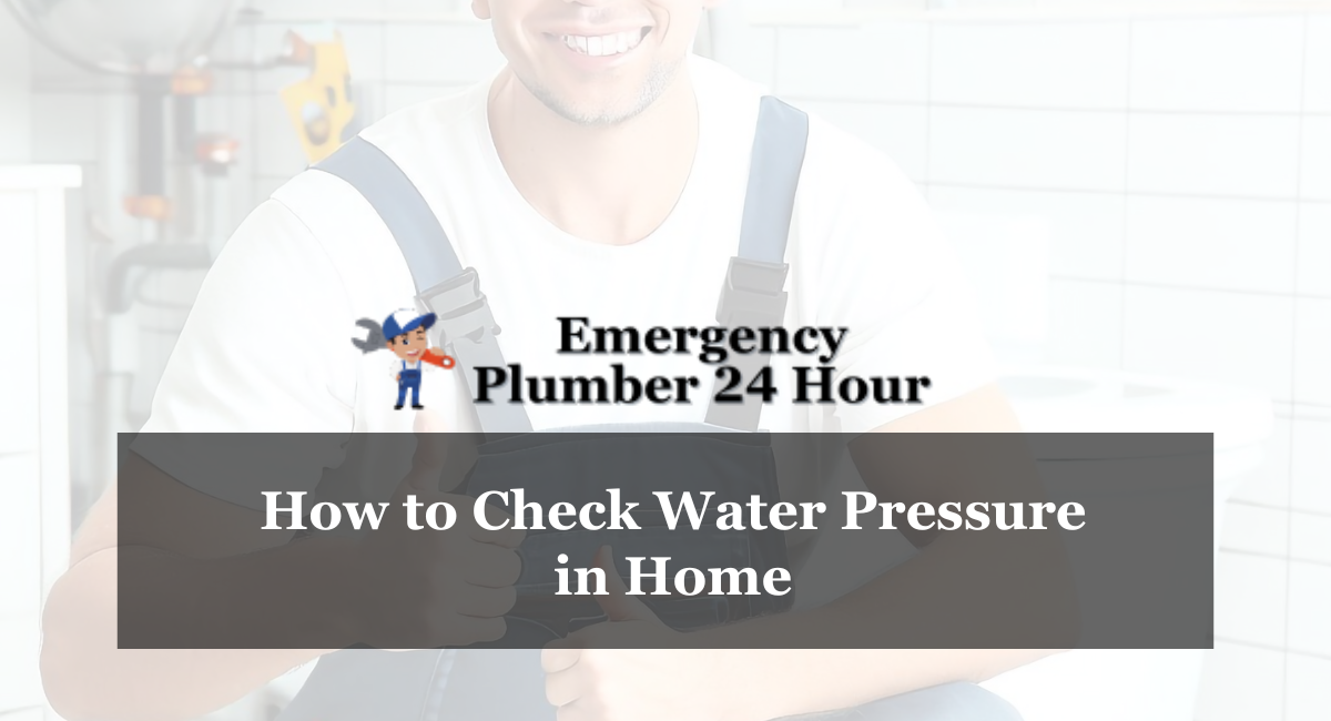 How to Check Water Pressure in Home